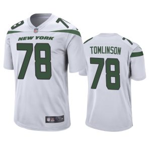 Laken Tomlinson New York Jets White Game Jersey