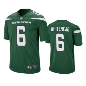 Jordan Whitehead New York Jets Green Game Jersey