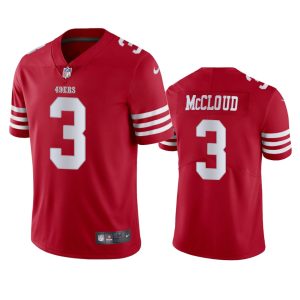 Ray-Ray McCloud San Francisco 49ers Scarlet Vapor Limited Jersey