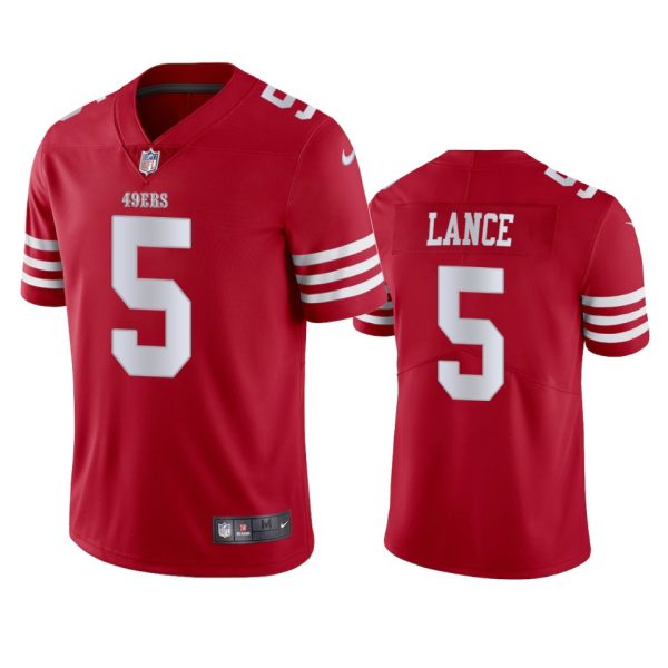 Trey Lance San Francisco 49ers 2022-23 Vapor Limited Scarlet Jersey - Men's