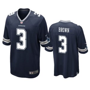 Anthony Brown Dallas Cowboys Navy Game Jersey