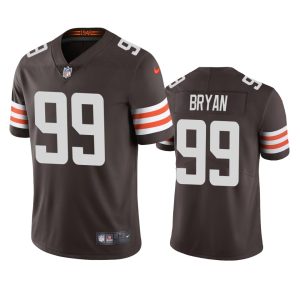 Taven Bryan Cleveland Browns Brown Vapor Limited Jersey