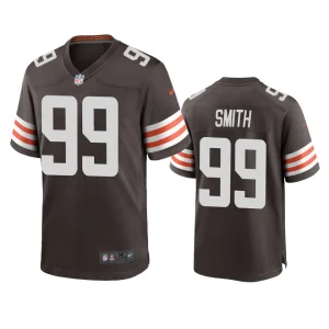 Za'Darius Smith Cleveland Browns Brown Game Jersey