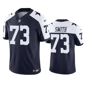 Tyler Smith Dallas Cowboys Navy Vapor F.U.S.E. Limited Jersey