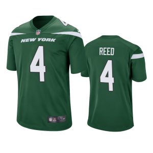 D.J. Reed New York Jets Green Game Jersey