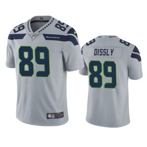 Will Dissly Seattle Seahawks Gray Vapor Limited Jersey