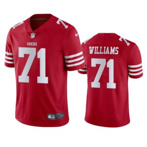 Trent Williams San Francisco 49ers 2022-23 Vapor Limited Scarlet Jersey - Men's