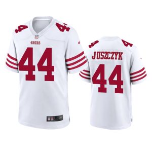 Kyle Juszczyk San Francisco 49ers 2022-23 Game White Jersey - Men's