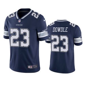 Rico Dowdle Dallas Cowboys Navy Vapor Limited Jersey - Men's