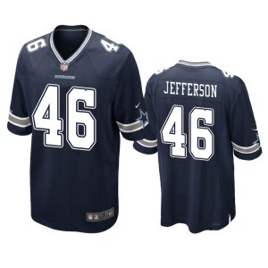 Malik Jefferson Dallas Cowboys Navy Game Jersey