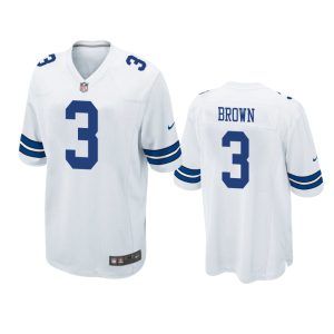 Anthony Brown Dallas Cowboys White Game Jersey