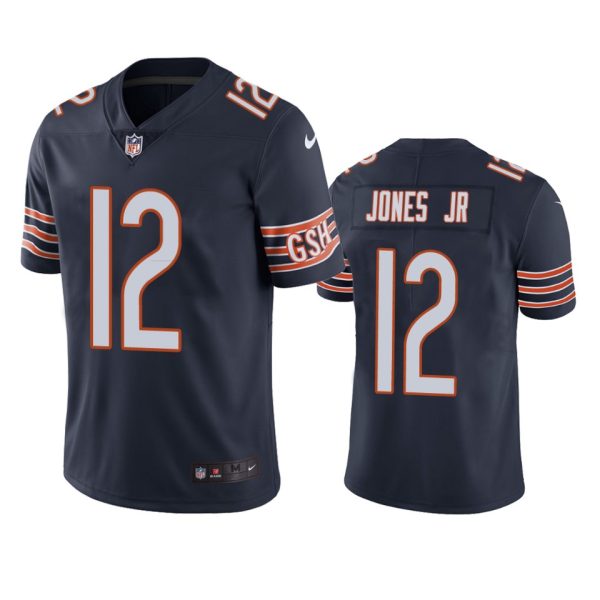 Velus Jones Jr. Chicago Bears Navy Vapor Limited Jersey