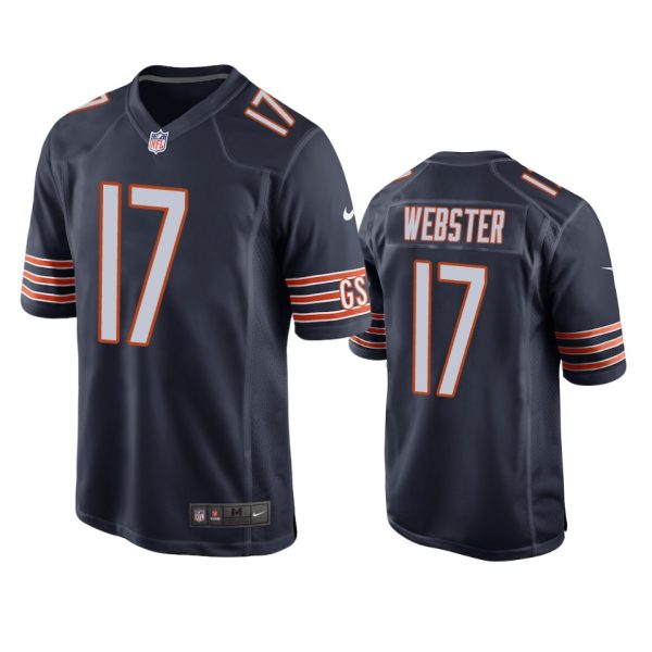 Nsimba Webster Chicago Bears Navy Game Jersey