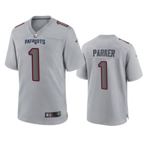 DeVante Parker New England Patriots Gray Atmosphere Fashion Game Jersey