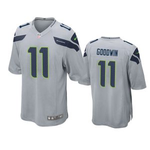 Marquise Goodwin Seattle Seahawks Gray Game Jersey