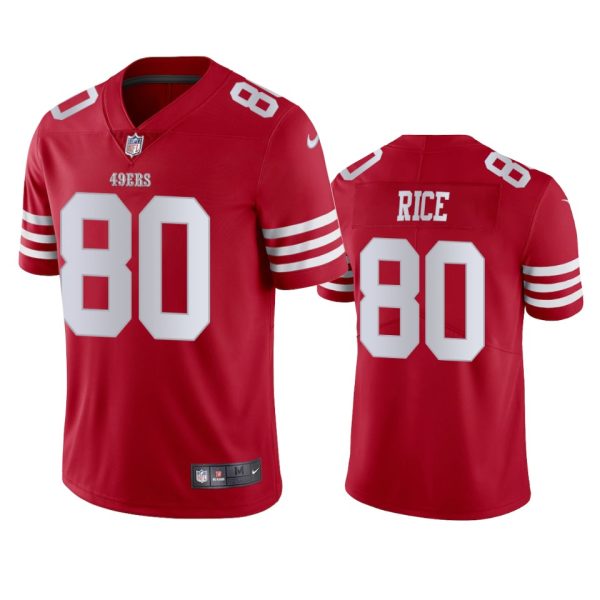 Jerry Rice San Francisco 49ers 2022-23 Vapor Limited Scarlet Jersey - Men's