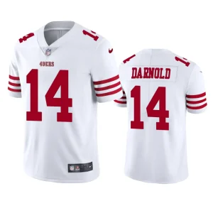 Sam Darnold San Francisco 49ers White Vapor Limited Jersey - Men's