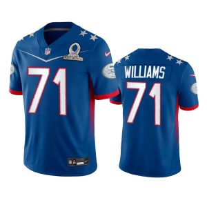 Trent Williams San Francisco 49ers Royal Game 2022 NFC Pro Bowl Jersey