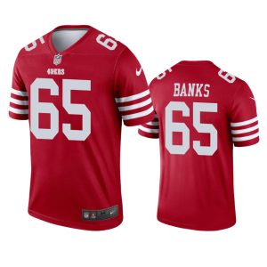 Aaron Banks San Francisco 49ers 2022-23 Legend Scarlet Jersey - Men's