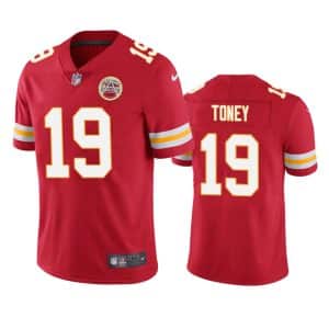 Kadarius Toney Kansas City Chiefs Red Vapor Limited Jersey