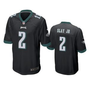 Darius Slay Jr Philadelphia Eagles Black Game Jersey