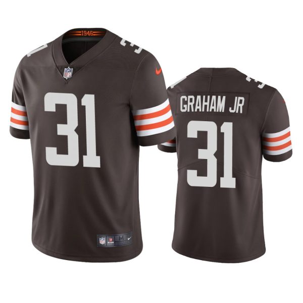 Thomas Graham Jr. Cleveland Browns Brown Vapor Limited Jersey