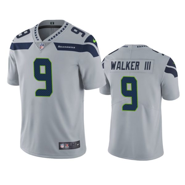 Kenneth Walker III Seattle Seahawks Gray Vapor Limited Jersey