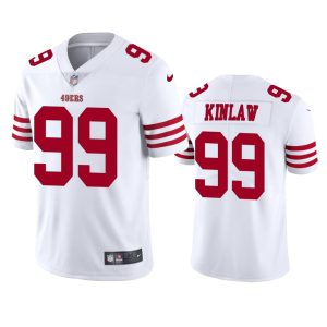 Javon Kinlaw San Francisco 49ers 2022-23 Vapor Limited White Jersey - Men's