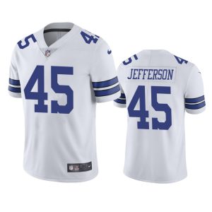 Malik Jefferson Dallas Cowboys White Vapor Limited Jersey - Men's