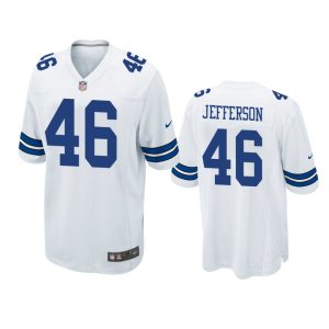 Malik Jefferson Dallas Cowboys White Game Jersey