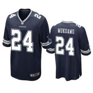 Israel Mukuamu Dallas Cowboys Navy Game Jersey