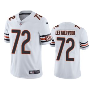 Alex Leatherwood Chicago Bears White Vapor Limited Jersey
