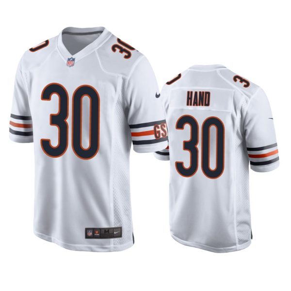 Harrison Hand Chicago Bears White Game Jersey