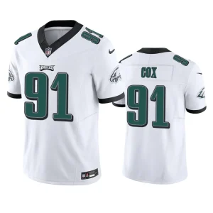 Fletcher Cox Philadelphia Eagles White Vapor F.U.S.E. Limited Jersey