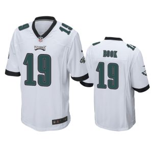 Ian Book Philadelphia Eagles White Game Jersey