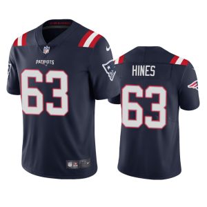 Chasen Hines New England Patriots Navy Vapor Limited Jersey