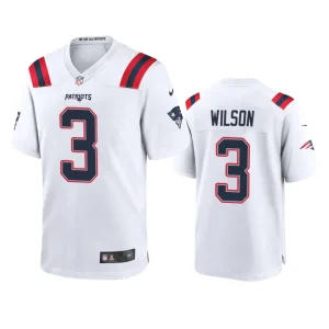 Mack Wilson New England Patriots White Game Jersey