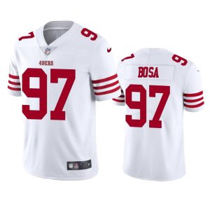 Nick Bosa San Francisco 49ers 2022-23 Vapor Limited White Jersey - Men's