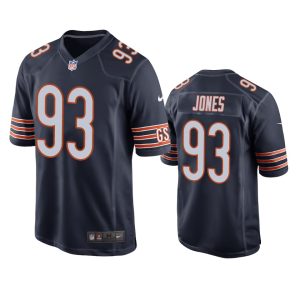 Justin Jones Chicago Bears Navy Game Jersey