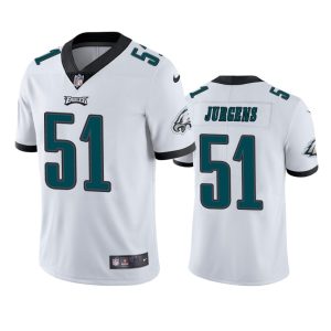 Cam Jurgens Philadelphia Eagles White Vapor Limited Jersey