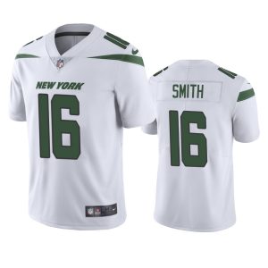 Jeff Smith New York Jets White Vapor Limited Jersey