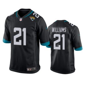 Darious Williams Jacksonville Jaguars Black Game Jersey