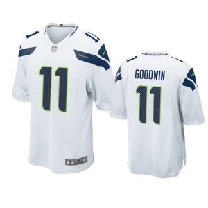 Marquise Goodwin Seattle Seahawks White Game Jersey