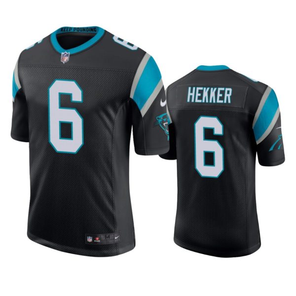 Johnny Hekker Carolina Panthers Black Vapor Limited Jersey