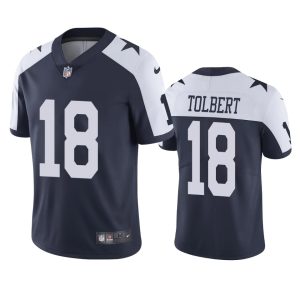 Jalen Tolbert Dallas Cowboys Navy Vapor Limited Jersey