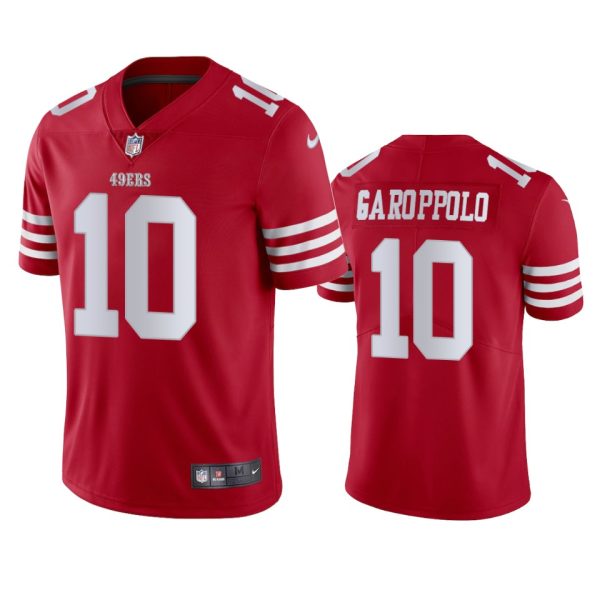 Jimmy Garoppolo San Francisco 49ers 2022-23 Vapor Limited Scarlet Jersey - Men's