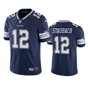 Roger Staubach Dallas Cowboys Navy Vapor Limited Jersey