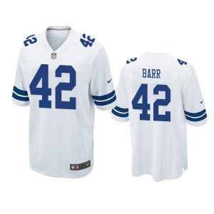 Anthony Barr Dallas Cowboys White Game Jersey
