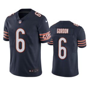 Kyler Gordon Chicago Bears Navy Vapor Limited Jersey