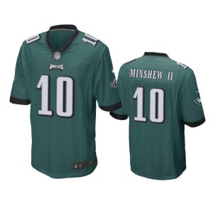 Gardner Minshew II Philadelphia Eagles Green Game Jersey